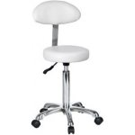 Weelko kosmetický taburet 1023AB2 židle bílá – Zboží Dáma