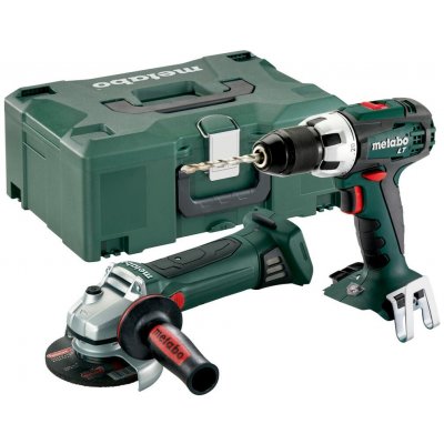 METABO BS 18 LT + W 18 LTX 125 Quick – Zbozi.Blesk.cz