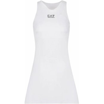 EA7 Woman Jersey Dress white