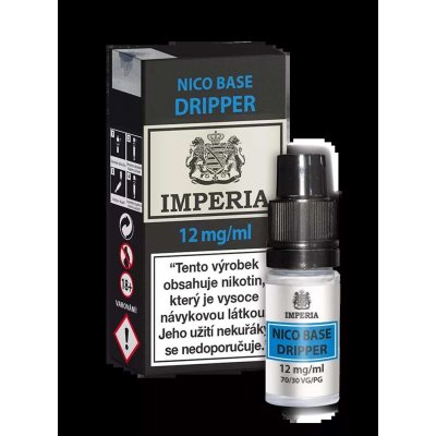 Imperia Dripper Nico Base 70VG/30PG 10 ml 12 mg – Zboží Dáma