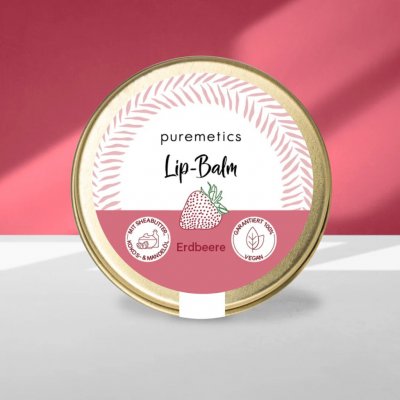 Puremetics balzám na rty jahoda 10 g – Zboží Dáma