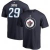 Pánské Tričko Fanatics pánské tričko #29 Patrik Laine Winnipeg Jets Stack Logo Name & Number