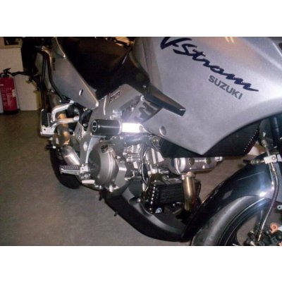 Padací chrániče - Suzuki DL 1000 VStrom / Kawasaki KLV1000, černá – Hledejceny.cz