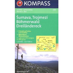 ŠUMAVA TROJMEZÍ 1:50 000