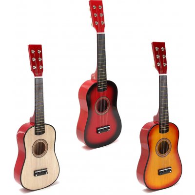 TIP! Dětská dřevěná kytara Přírodní (dřevo) – Zboží Mobilmania