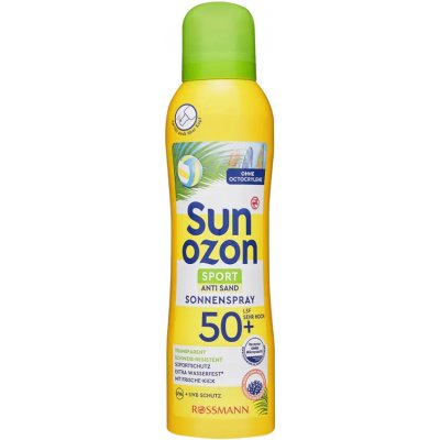 Sunozon Opalovací sprej Sport Anti Sand SPF50+ 200 ml – Zboží Dáma