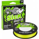 Berkley šňůra Sick Braid Hi-Vis Žlutá 0, 11 – Hledejceny.cz