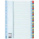 Rozlišovač kartonový Esselte Mylar 1-31 barevný – Zboží Živě