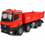 AMEWI Trade e.K. RC sklápěč Mercedes-Benz Arocs 8x4/4 4WD RTR červený 1:18 – Hledejceny.cz