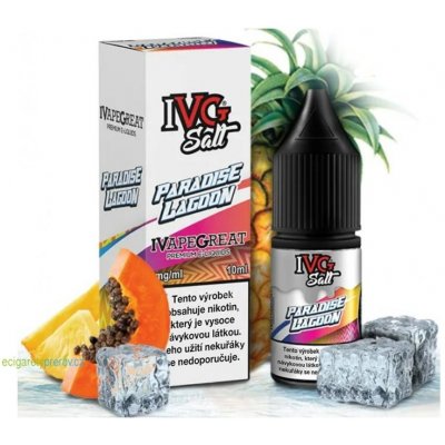 I VG Salt Paradise Lagoon 10 ml 10 mg – Zboží Mobilmania