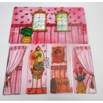 Gerlich oboustranně kulisy k divadlu Před zámkem Na zámku – Zboží Dáma