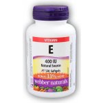 Webber Naturals E 400 IU 120 tobolek – Hledejceny.cz
