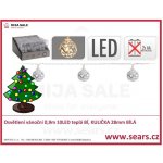 osvětlení vánoční 0,9m 10LED teplá BÍ KULIČKA 28mm BÍ – Hledejceny.cz