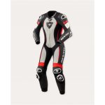 jednodílná kombinéza Revit XENA 4 bílá/červená – Zboží Mobilmania