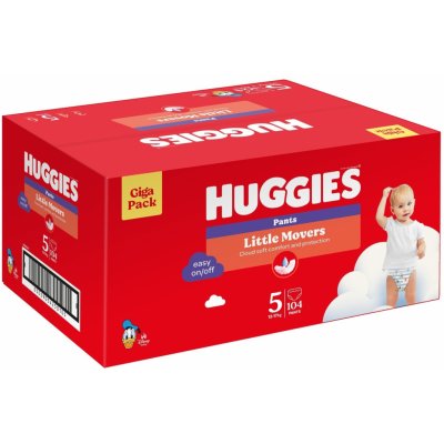 Huggies Little Movers Pants 5 104 ks – Sleviste.cz
