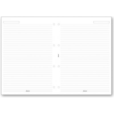 Filofax poznámkový papír linkovaný náplň A4 k diářům 20 listů – Zboží Živě
