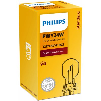 Philips 12174SVHTRC1 PWY24W WP3,3x14,5/4 12V 24W | Zboží Auto