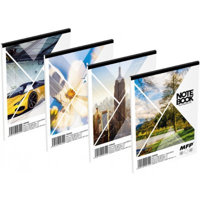 MFP blok A6 čistý šitý 50 listů – Zboží Mobilmania