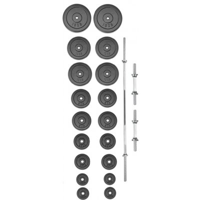 Trinfit činkový set kovový PREMIUM 120 kg – Hledejceny.cz