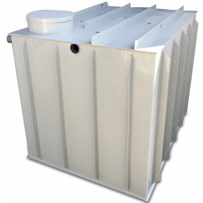 Česká nádrž hranatá nádrž na vodu k obetonování úzká 6m³ – Sleviste.cz