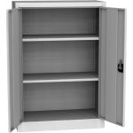 Kovos Spisová skříň SPS 02B světle šedá RAL 7035 A – Zboží Dáma