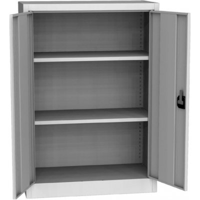 Kovos Spisová skříň SPS 02B světle šedá RAL 7035 A – Zboží Dáma