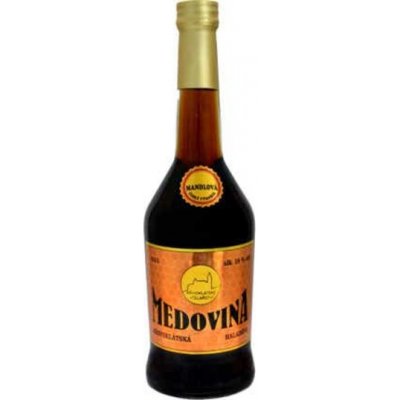 Křivoklátská dezertní medovina Mandlová 18% 0,5l – Zboží Dáma