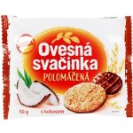 Fammilky Ovesná svačinka polomáčená s kokosem 50 g – Zboží Dáma
