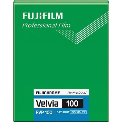 Fujifilm Fujichrome Velvia 100/4x5-20 – Zboží Živě