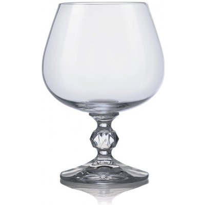 Crystalex Bohemia Crystal Sklenice na brandy koňak a rumaudia 6 x 250 ml – Zboží Mobilmania