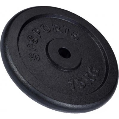 SCSports litinový kotouč 15 kg 30/31 mm – Hledejceny.cz