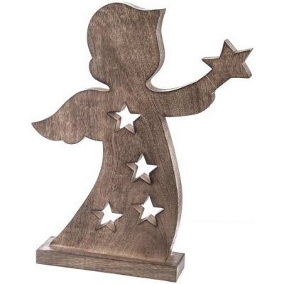 Anděl mango hvězdy 24 x 6 x 43 cm – Sleviste.cz