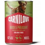 Carnilove Wild Meat Duck & Pheasant 400 g – Sleviste.cz