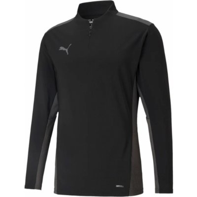 Puma teamCUP 1 4 Zip Top 65672803 černá – Zbozi.Blesk.cz