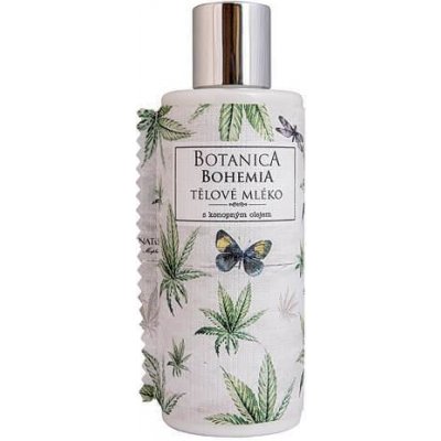 Bohemia Gifts & Cosmetics Botanica Konopný olej tělové mléko pro všechny typy pokožky 200 ml