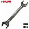 Klíč Klíč oboustranný maticový 17 x 19 mm DIN 895 chromovaný BAUM 751719