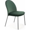 Jídelní židle MOB Kemis zelená / černá