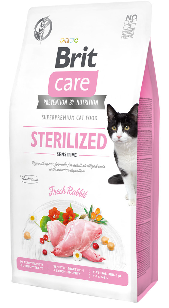 Brit Care Cat Grain-Free Sterilized Sensitive 7 kg