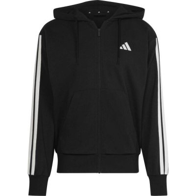 adidas Essentials 3-STRIPES FRENCH Terry mikina černá – Zboží Dáma