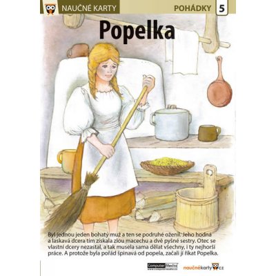 Popelka - Naučná karta