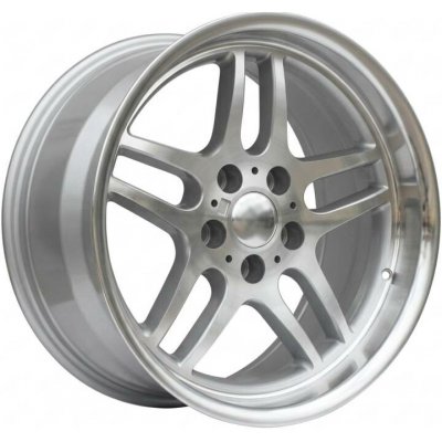Racing Line A5913 9.5x18 5x120 ET20 silver polished rim | Zboží Auto