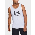 Under Armour UA sportstyle logo tank WHT bílé – Sleviste.cz