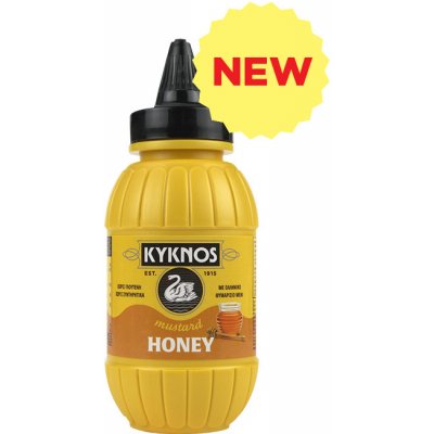 KYKNOS Řecká hořčice S MEDEM 250 g – Zboží Dáma