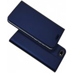 JustKing kožené flipové Huawei Y5 2018 / Honor 7S - tmavěmodré – Zboží Živě