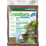 Dennerle Crystal-Quartz tmavě hnědý písek 10 kg