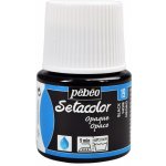 Pébéo Setacolor Opaque Barva na textil Černá 19 45 ml – Zboží Dáma
