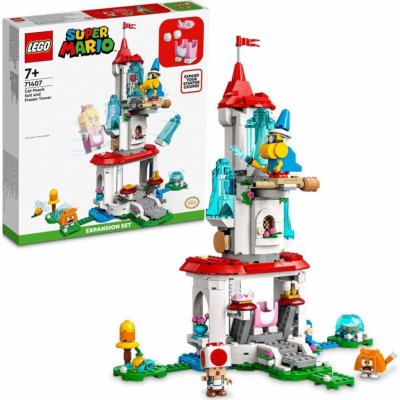 LEGO® Super Mario™ 71407 Kočka Peach a ledová věž rozšiřující set – Zboží Mobilmania