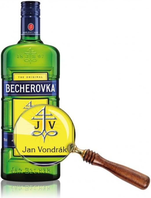 Becherovka s vlastní etiketou 38% 0,7 l (holá láhev)