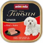 Animonda Vom Feinsten Senior Dog hovězí a kuřecí 150 g – Zboží Mobilmania