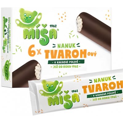 Míša Tvarohový nanuk multipack, 6 x 45 ml – Hledejceny.cz